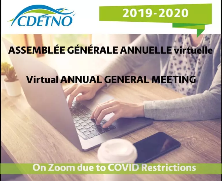 Assemblée générale annuelle du CDÉTNO