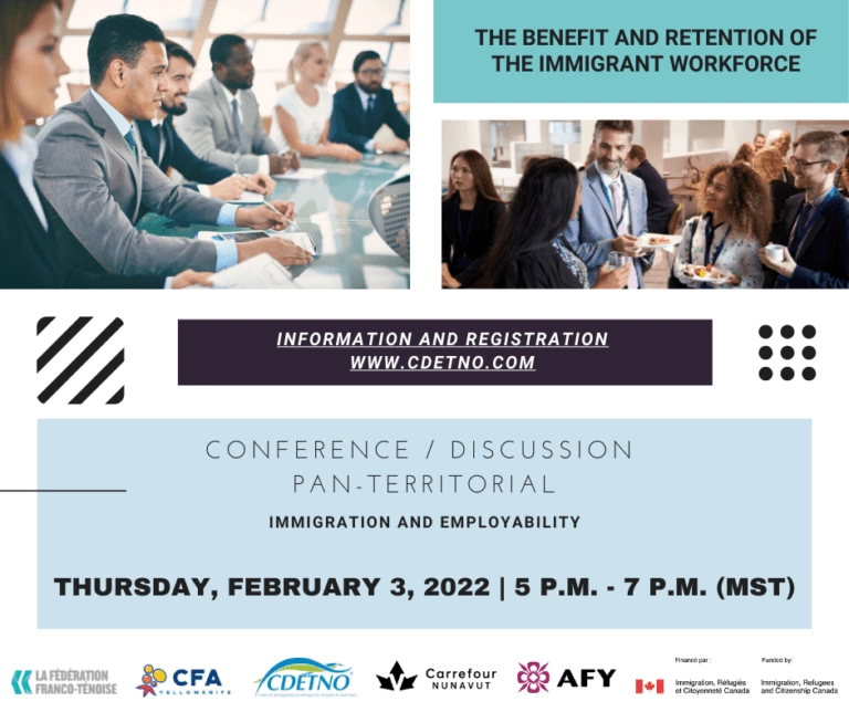 Pan-Territorial conference/discussion: The benefit and retention of the immigrant workforce