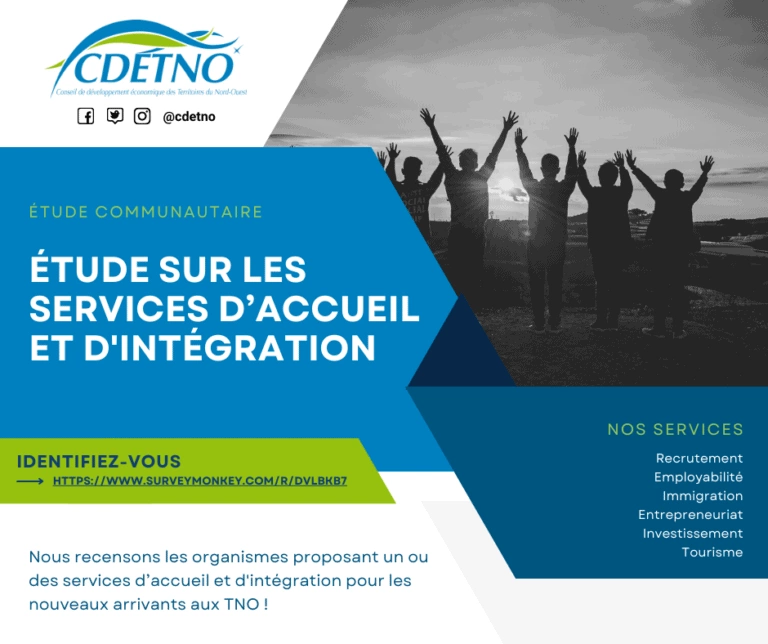 Étude sur les services d’accueil et intégration