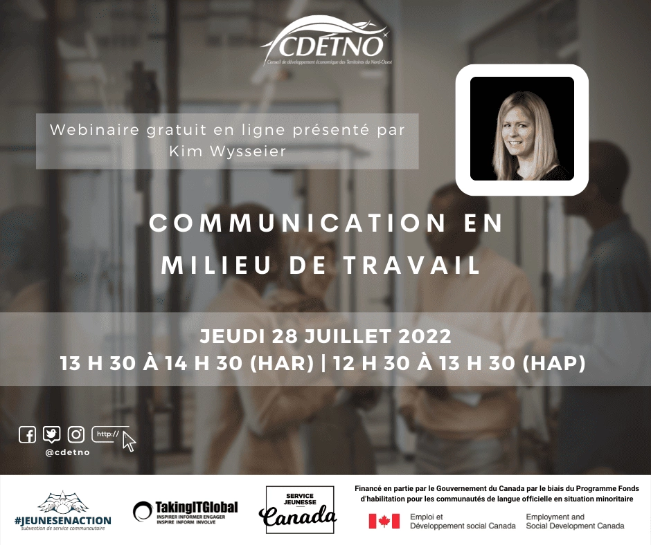 Webinaire Communication En Milieu De Travail Fr